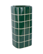 Load image into Gallery viewer, Vase Retro Tiles — Triangular
