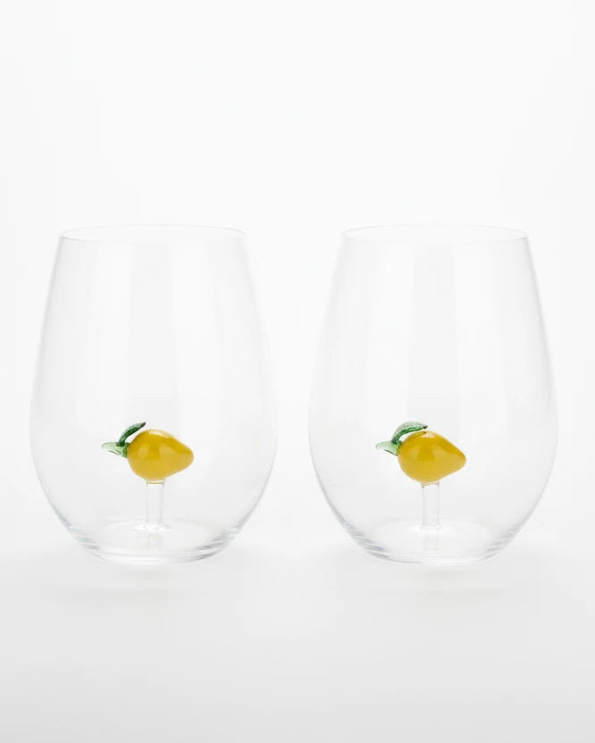 Set di bicchieri Botanical Lemon