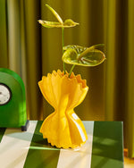 Load image into Gallery viewer, Pasta Vase – Vaso Scultoreo in Ceramica Gialla

