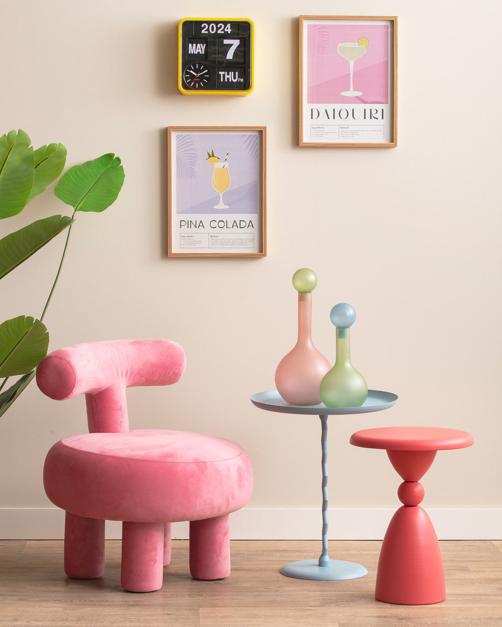 Side Table Zig Zag