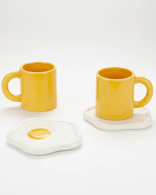 Set tazze da caffè Sunny Side Up