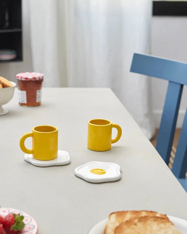 Set tazze da caffè Sunny Side Up