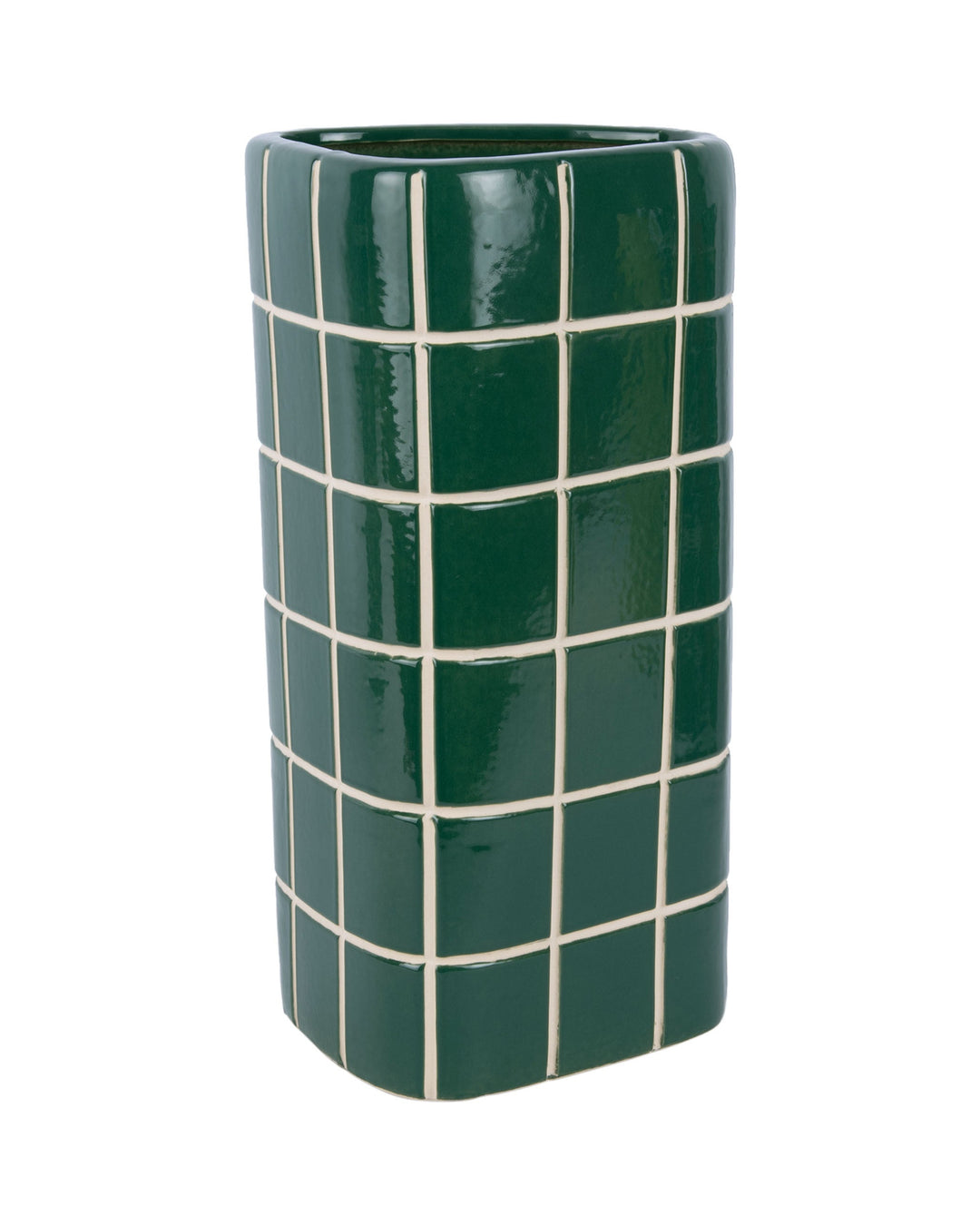 Vase Retro Tiles — Triangular