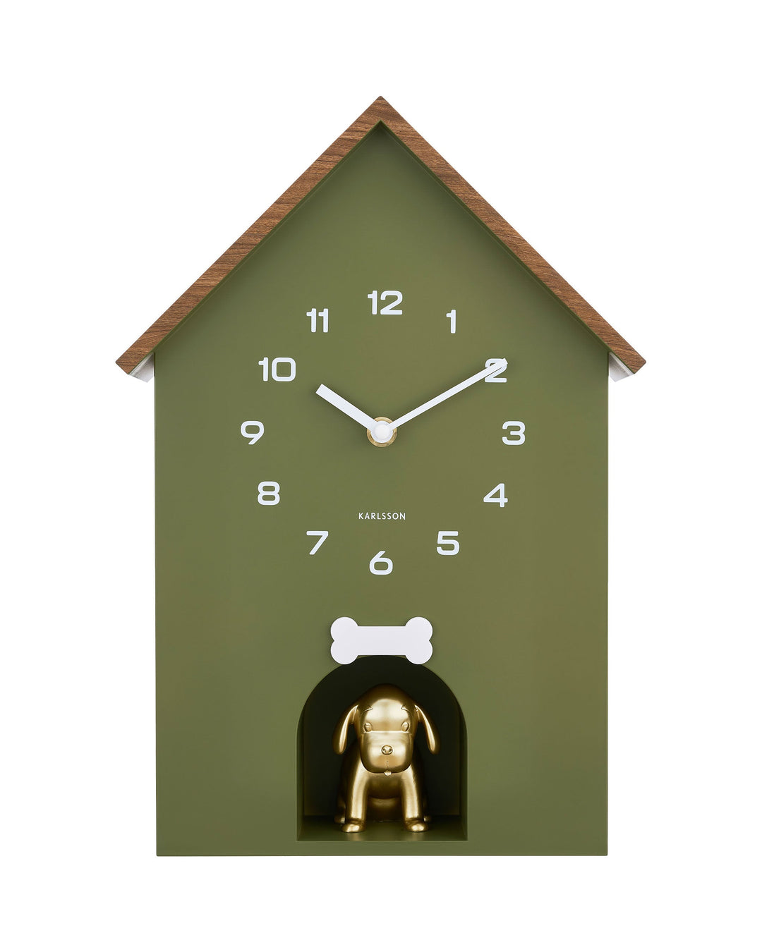 Wall Clock Dog House